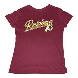 Washington Redskins‎ Shirt Womens Large NFL Football Team Apparel Script Tee
